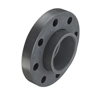 Main product image of 3" PVC Sch. 80 Van Stone Flange Ring (Socket x PN10/16 Drilling)