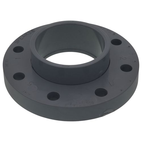 Main product image of 4" CPVC Schedule 80 Van Stone Flange w/ Plastic Ring (Socket)