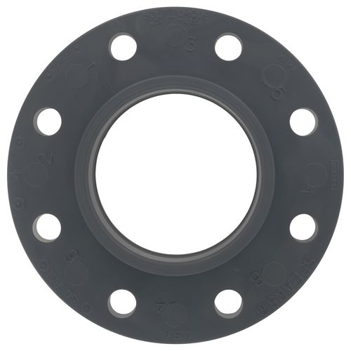 Main product image of 4" CPVC Schedule 80 Van Stone Flange w/ Plastic Ring (Socket)