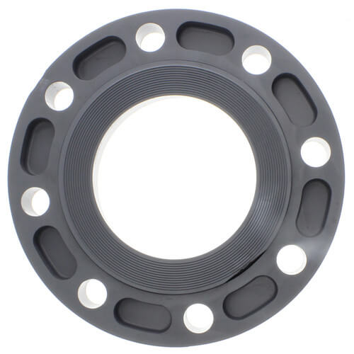 Main product image of 5" CPVC Schedule 80 Van Stone Flange w/ Plastic Ring (Socket)