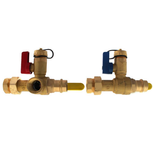 Main product image of 3/4" Press Isolator E-X-P E3 Tankless Water Heater Valve Kit & 150 PSI PRV w/ Lever Handles (LF)