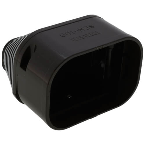 Main product image of 3.75" Slimduct End Fitting (Brown)