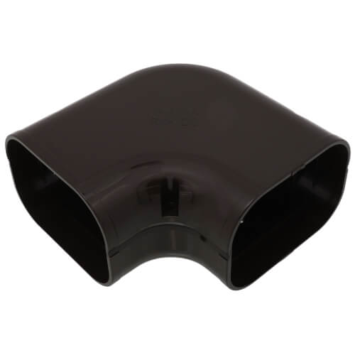 Main product image of 3.75" 90° Slimduct Flat Elbow (Brown)