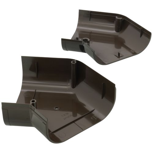 Main product image of 3.75" 45° Slimduct Flat Elbow (Brown)