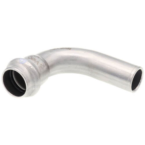 Main product image of 1/2" ProPress 304 Stainless 90° Street Elbow w/ FKM Seal (FTG x P)