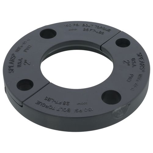 Main product image of 2" PVC Sch. 80 Van Stone Split Flange Ring w/ 2 Halves