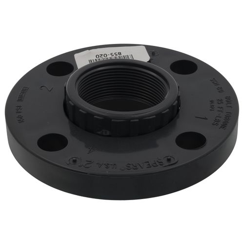 Main product image of 2" PVC Schedule 80 Van Stone Flange w/ PVC Ring (FIPT)
