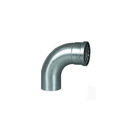 Main product image of 2-1/2" ProPress 304 Stainless XL-S w/ FKM Seal 90° Street Elbow (FTG x P)