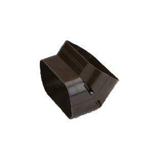 Main product image of 5.5" 45° Slimduct Vertical Elbow (Brown)