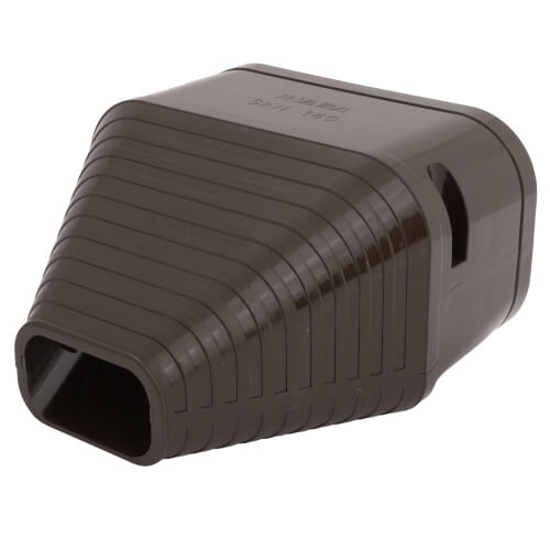 Main product image of 5.5" Slimduct End Fitting (Brown)