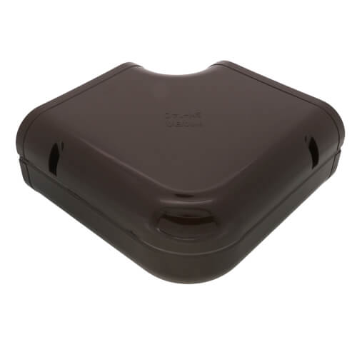 Main product image of 5.5" 90° Slimduct Flat Elbow (Brown)