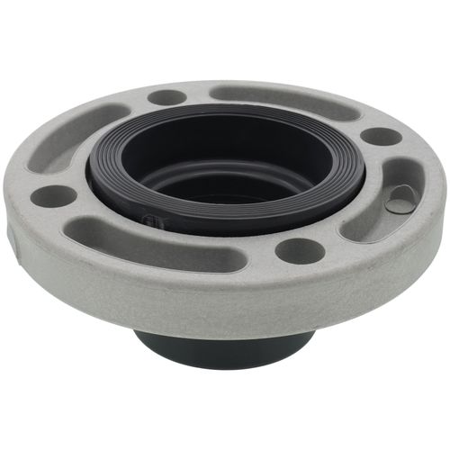 Main product image of 3" PVC Schedule 80 Van Stone Flange w/ Glass Filled PVC Ring (Spigot)