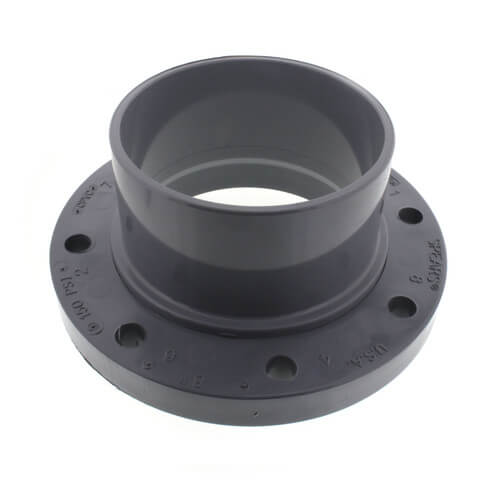 8" CPVC Schedule 80 Van Stone Flange w/ Plastic Ring (Spigot)
