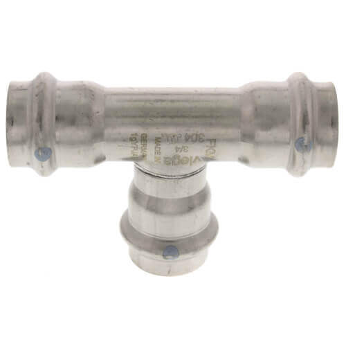Main product image of 2-1/2" ProPress 304 Stainless XL-S Tee w/ FKM Seal (P x P x P)