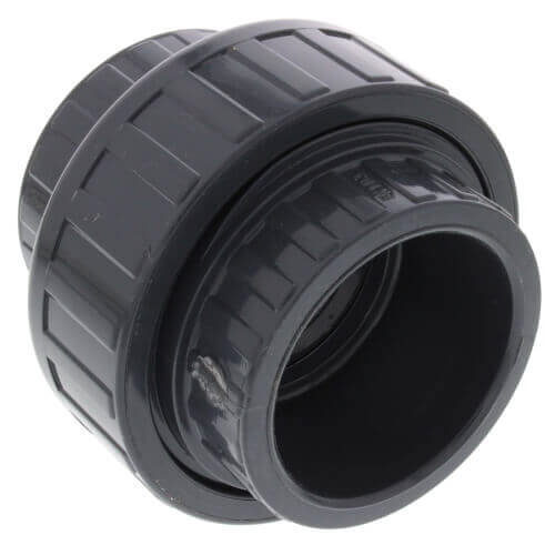 1/2" PVC Sch. 80 Union With Viton O-Ring Seal (S x S)