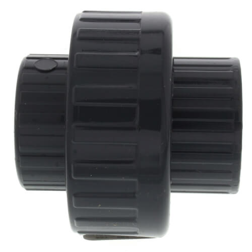 3/4" PVC Sch. 80 Union With Viton O-Ring Seal (S x S)