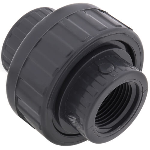 Main product image of 3/4" PVC Sch. 80 Union With Viton O-Ring Seal (FPT x FPT)