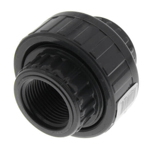 Main product image of 3" PVC Sch. 80 Union With Viton O-Ring Seal (FPT x FPT)