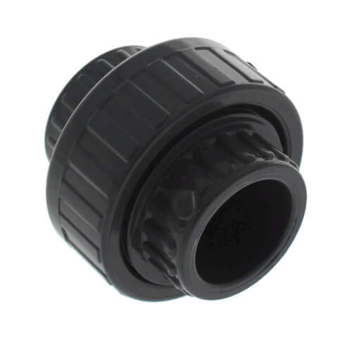 Main product image of 1-1/4" PVC Sch. 80 Union With Viton O-Ring Seal (S x FPT)