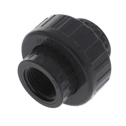 Main product image of 2" PVC Sch. 80 Union With Viton O-Ring Seal (S x FPT)