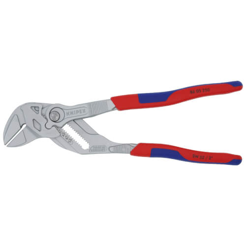 10'' Chrome Tongue & Groove Pliers Wrench w/ Comfort Grip Handle