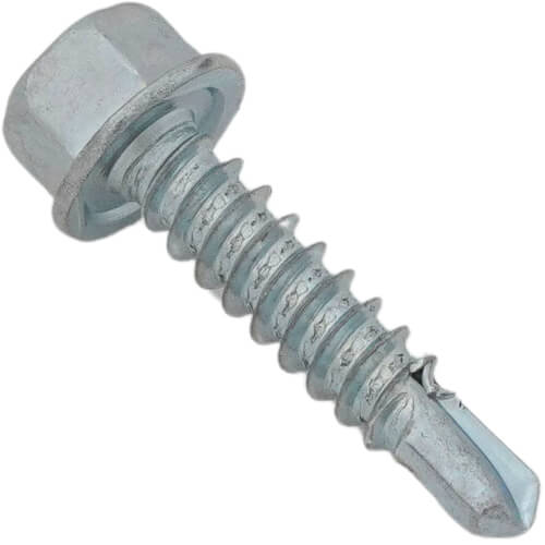 PROTECH Drilltip Sheet Metal Screws - Size 8 x 3/4" - 1/4" Hex Head (1000/Pkg.), 86-11226-MPK
