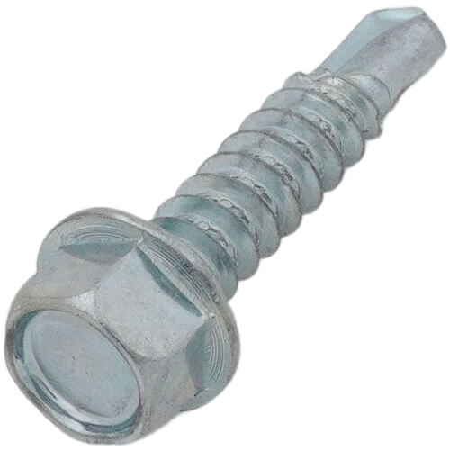 PROTECH Drilltip Sheet Metal Screws - Size 8 x 3/4" - 1/4" Hex Head (1000/Pkg.), 86-11226-MPK