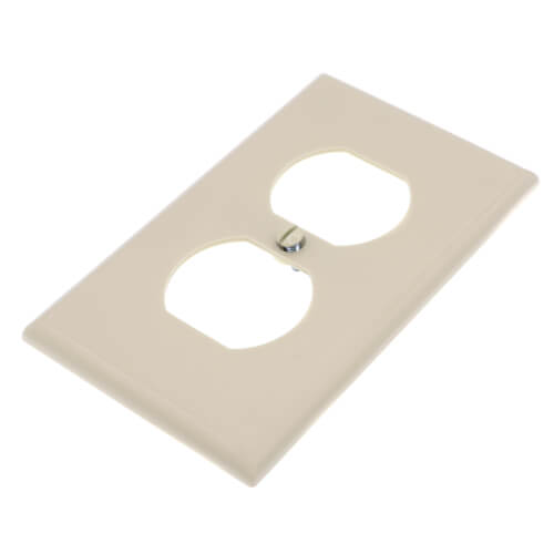 86003 Leviton 86003 1Gang Electrical Wall Plate, Duplex Receptacle