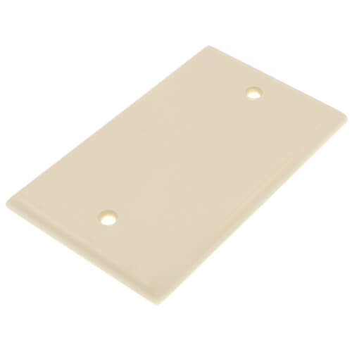 Main product image of 1-Gang No Device Blank Wall Plate, Box Mount (Ivory)