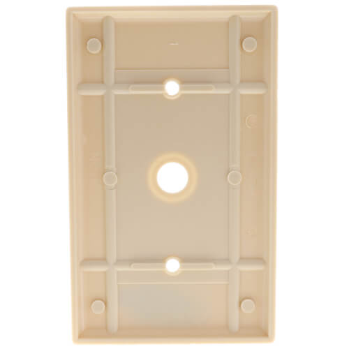 Main product image of 1-Gang Electrical Wall Plate, .406 Inch Hole, Strap Mount (Ivory)