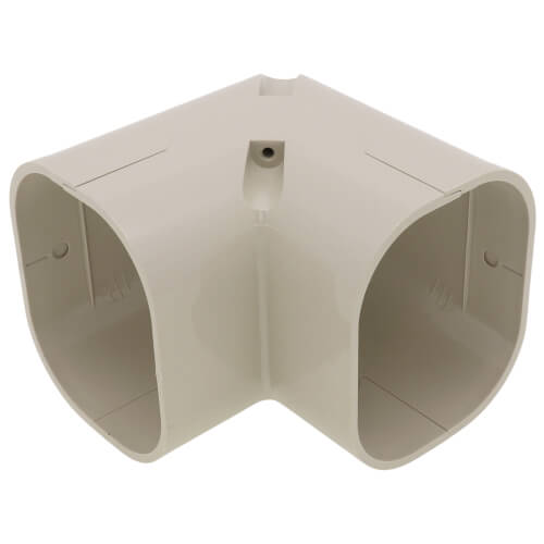 Main product image of 2.75" 90° Slimduct Vertical Elbow (Ivory)