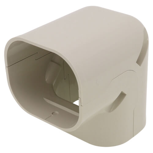 Main product image of 2.75" 90° Slimduct Vertical Elbow (Ivory)