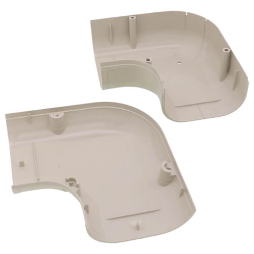 Main product image of 2.75" 90° Slimduct Flat Elbow (Ivory)