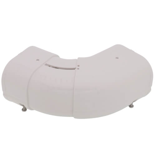 Main product image of 2.75" 45-Degree to 90-Degree Adjustable Slimduct Flat Elbow (White)
