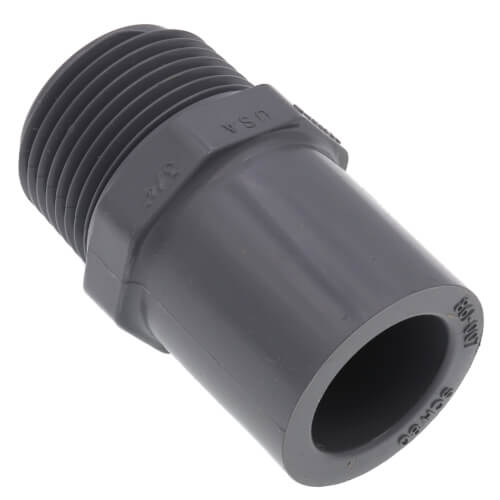 Main product image of 3/4" CPVC Schedule 80 Male Adapter (Spigot x MIPT)