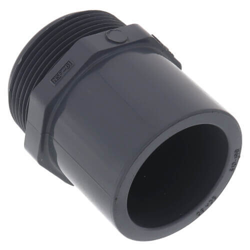 Main product image of 1-1/4" CPVC Schedule 80 Male Adapter (Spigot x MIPT)