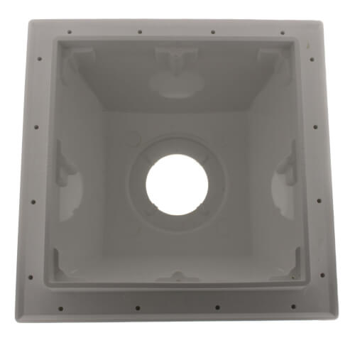 Main product image of 3" SquareMax PVC Floor Sink w/ Mesh Debris Basket
