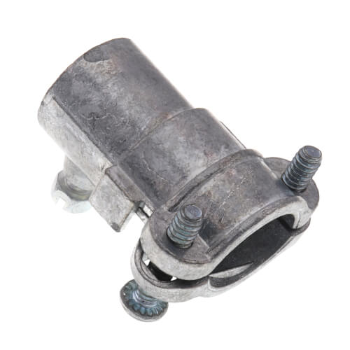 Main product image of 1/2" Zinc EMT Set-Screw to Flexible Conduit Combination Coupling