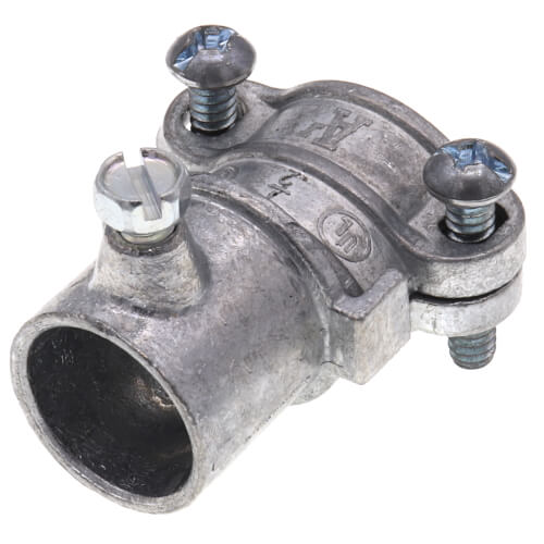 Main product image of 1/2" Zinc EMT Set-Screw to Flexible Conduit Combination Coupling