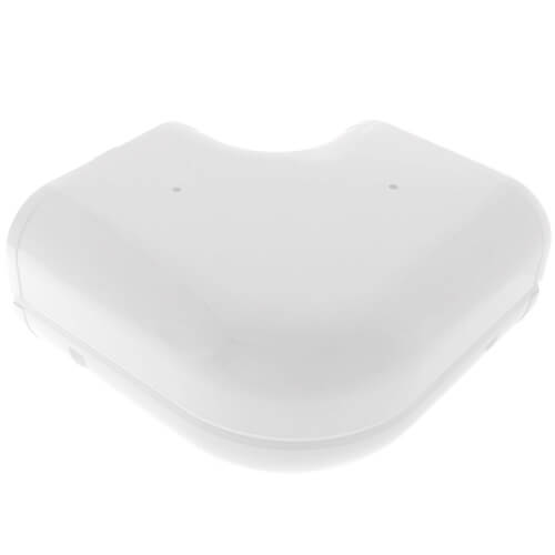 Main product image of 3.75" 90° Slimduct Flat Elbow (White)