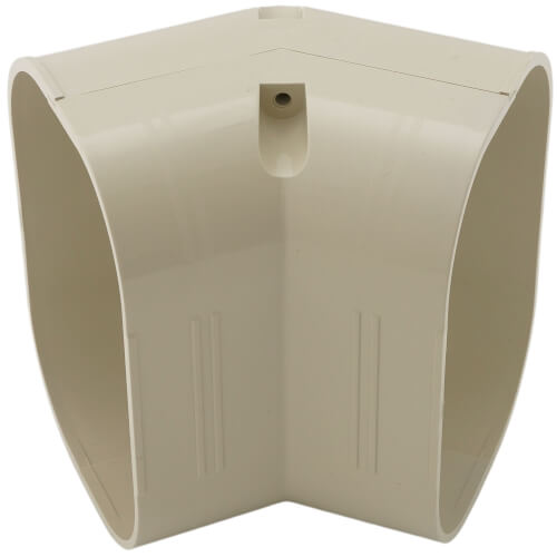 Main product image of 3.75" 45° Slimduct Vertical Elbow (Ivory)