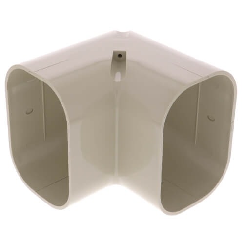 Main product image of 3.75" 90° Slimduct Vertical Elbow (Ivory)