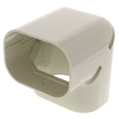 Main product image of 3.75" 90° Slimduct Vertical Elbow (Ivory)