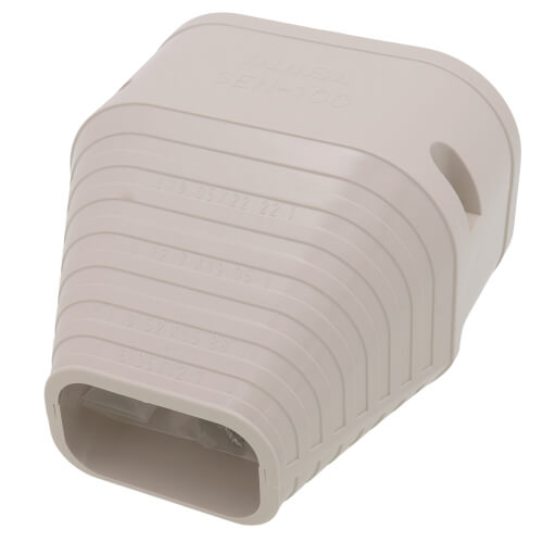 Main product image of 3.75" Slimduct End Fitting (Ivory)
