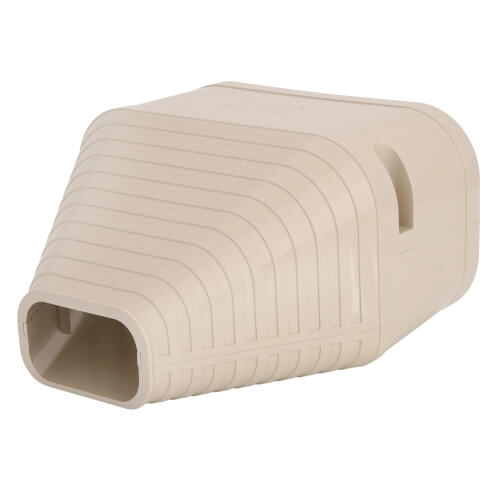 Main product image of 5.5" Slimduct End Fitting (Ivory)