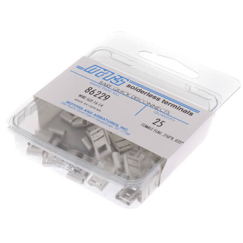 86229 MARS 86229 NonInsulated Quick Connect Female Flag Terminal