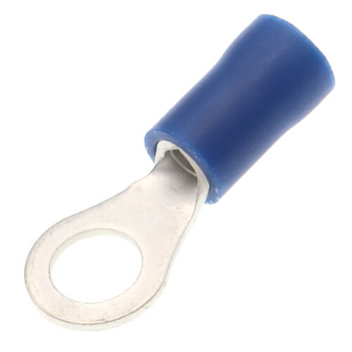 Main product image of Insulated Solderless Closed Ring Terminal, 16-14 AWG, Stud #10 (20 Pack)