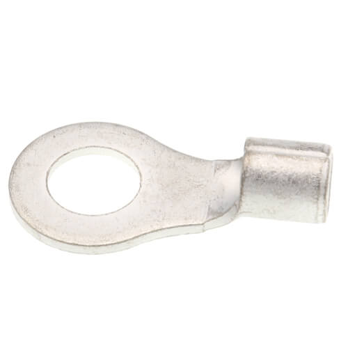 Main product image of Non-Insulated Solderless Closed Ring Terminal, 12-10  AWG, 1/4" Stud (15 Pack)