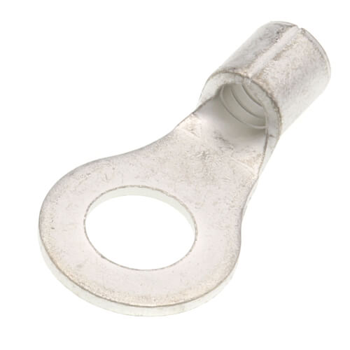 Main product image of Non-Insulated Solderless Closed Ring Terminal, 12-10  AWG, 1/4" Stud (15 Pack)