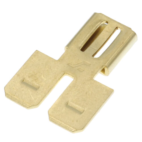 1/4" Non-Insulated Tab Adapter, 2 Male x 1 Female (20 Pack)